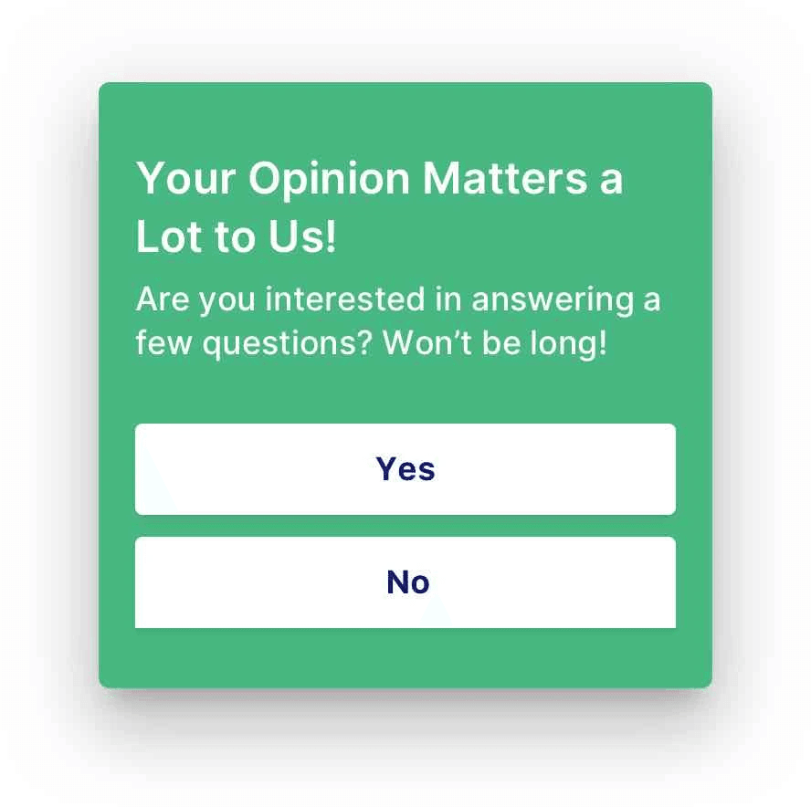 Website Feedback Popup