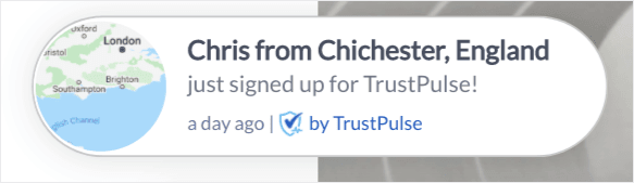 Recent activity notification