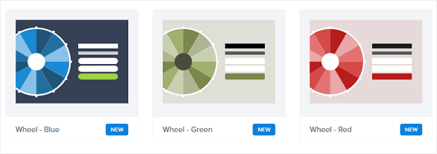 OptinMonster Spin the Wheel Templates
