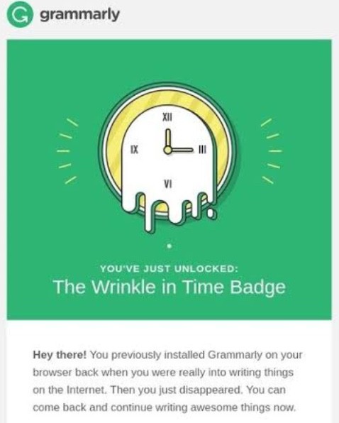 Re-engagement emails
