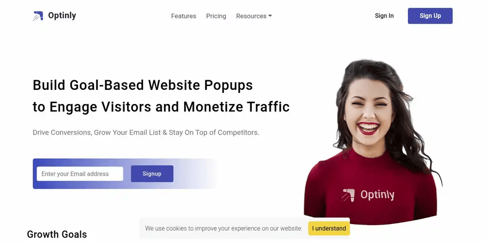 Optinly Popup Plugin