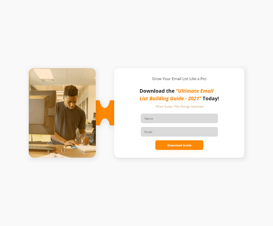 List Building Guide Popup