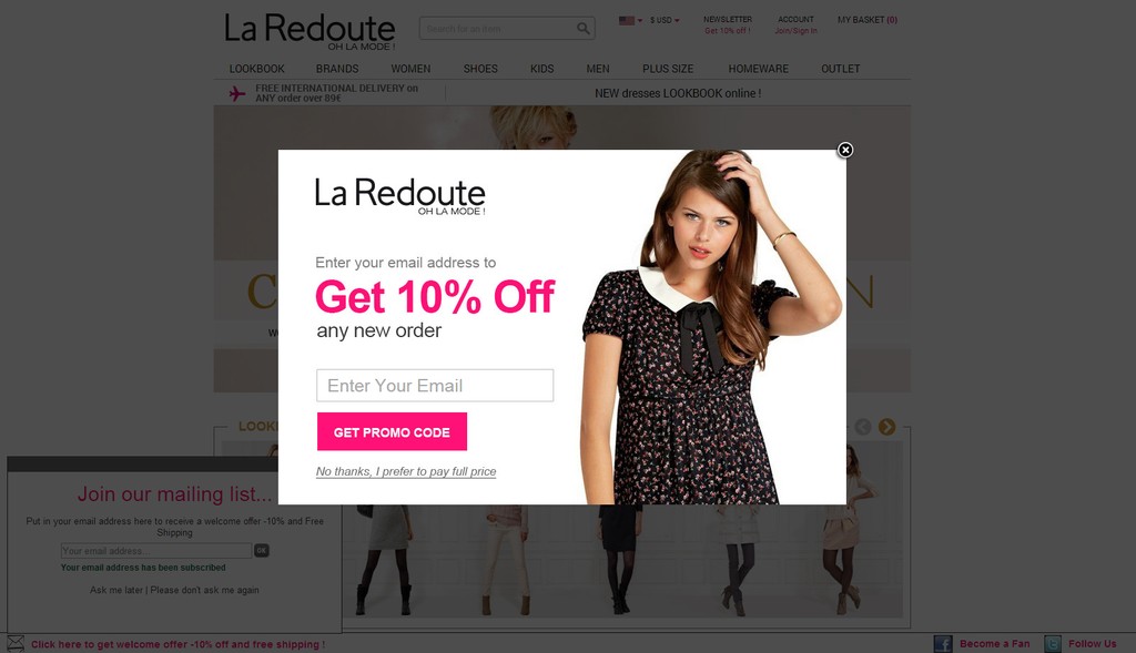 Sales Notification Popup