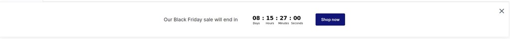 Countdown Timer Popup 1