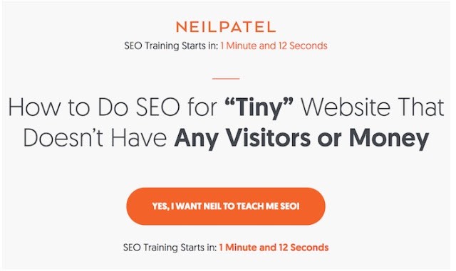 Neilpatel Webinar