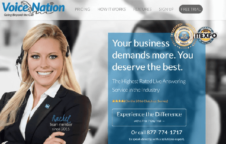 Voice Nation CTA Example