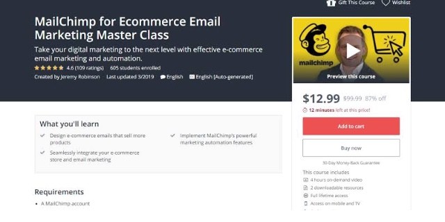 Online course emails