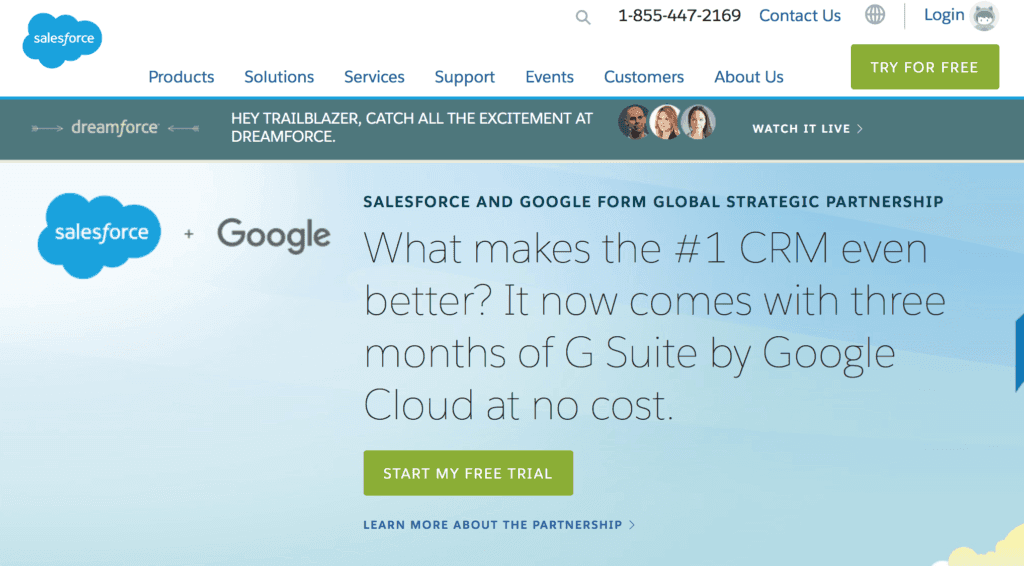 Salesforce CTA Button Example