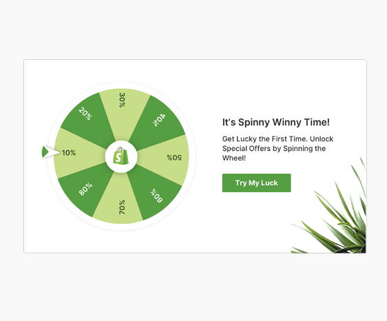 Optinly Spin the Wheel Template