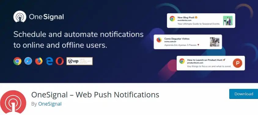 OneSignal Push Notification Plugin