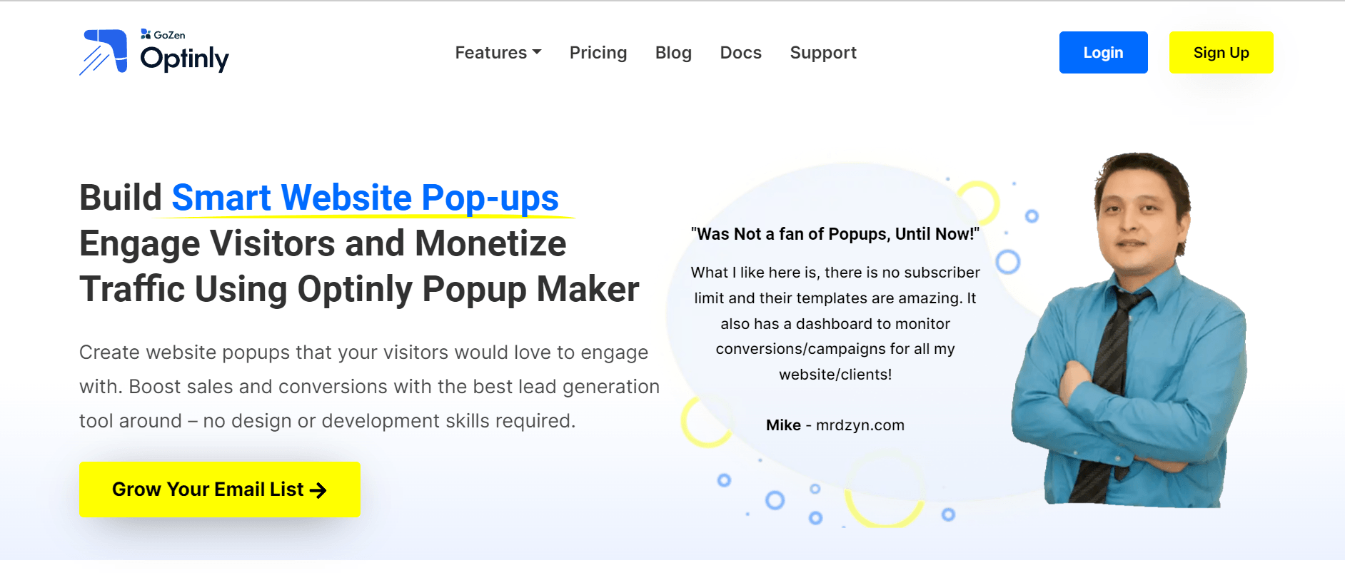 Optinly Popups
