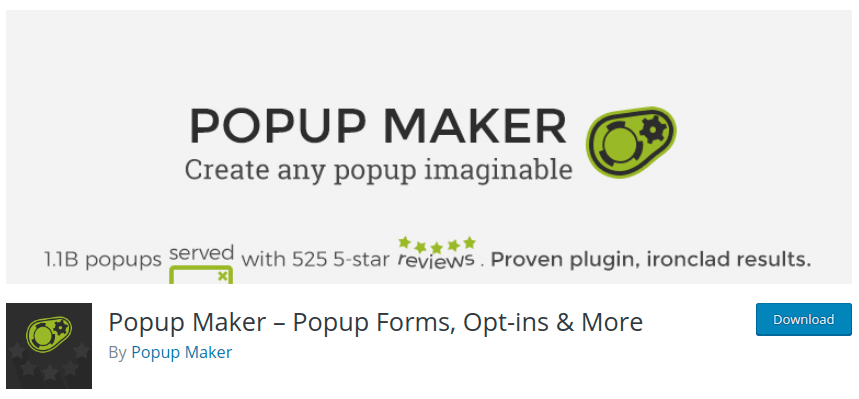 Popupmaker Exit Popup Plugin