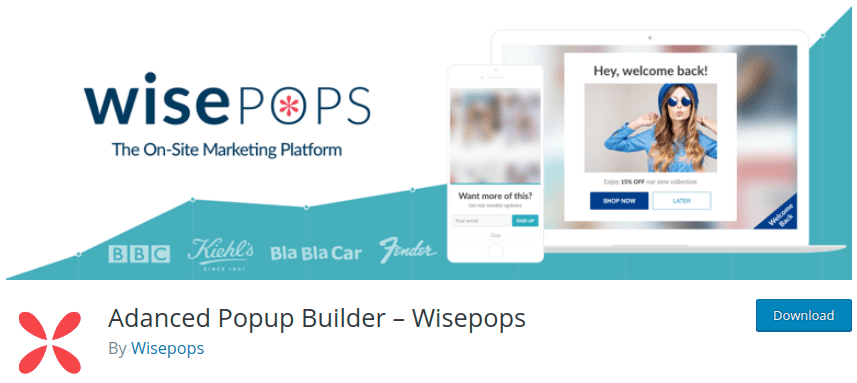 Wisepops Exit Intent Popup Plugin