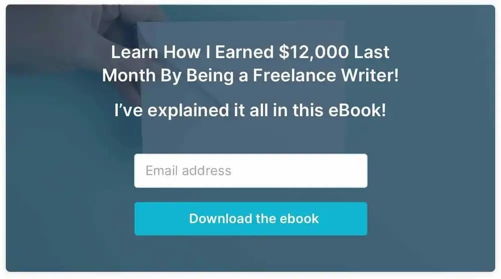 Example for a Website Popup