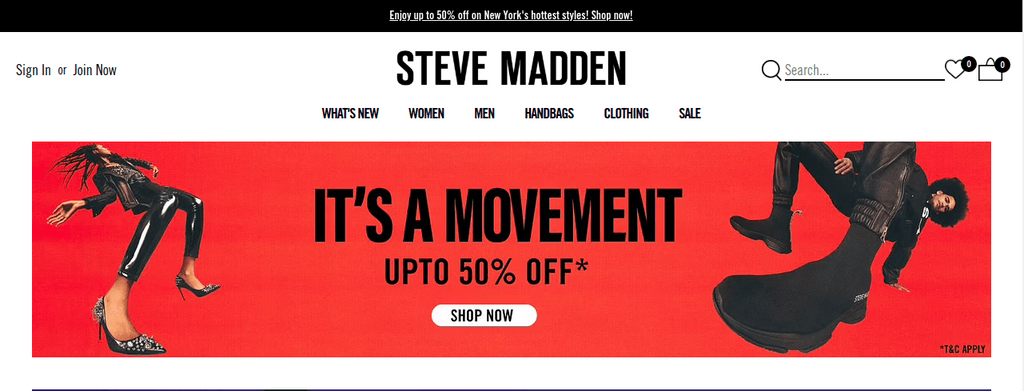 Steve Madden going bold