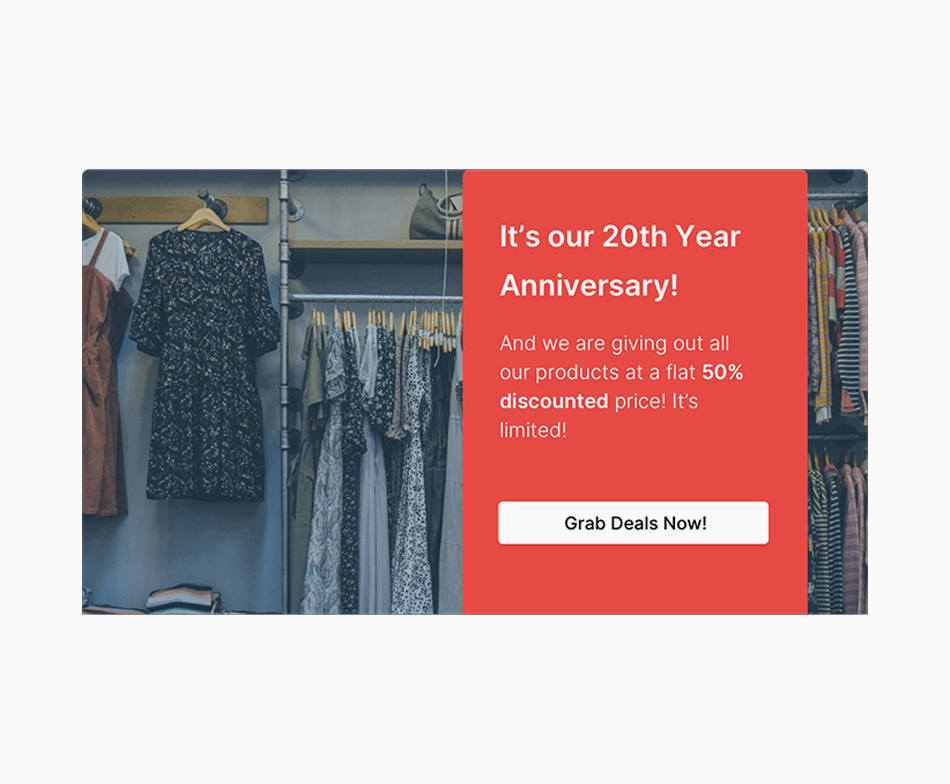 Anniversary Sale