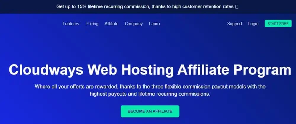 Cloudways Affiliate Program