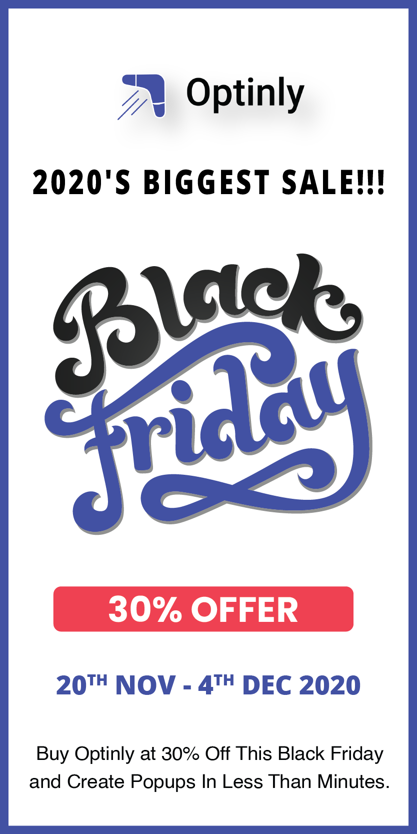 Optinly Black Friday Sale