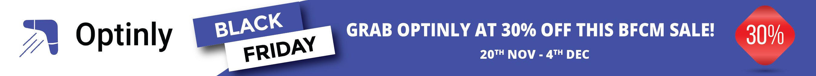 Optinly BFCM Floating Banner